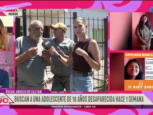 Desesperada búsqueda de una nena desaparecida en Morón