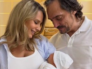 "La felicidad es inmensa": Rocío Marengo y Eduardo Fort celebraron la primera Navidad en casa junto a Isidro