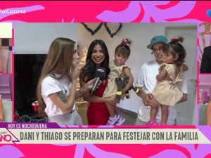 La primera Navidad de Thiago Medina y Daniela Celis tras el accidente: "Conectamos nuestras almas"