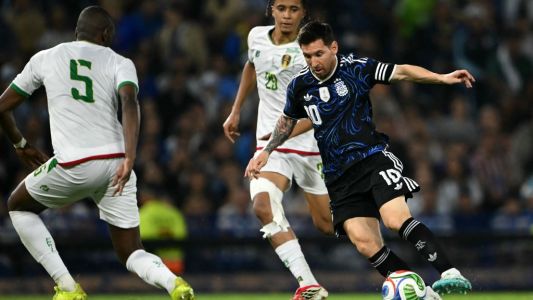 Messi desplegó su magia - Argentina vs Mauritania