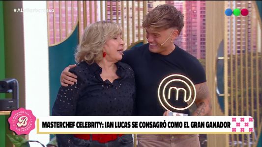 Ian Lucas habló de todo tras ganar Masterchef Celebrity: qué hará con el premio y su relación con Evangelina