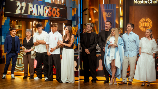 Los finalistas de Masterchef Celebrity recibieron el apoyo de sus seres queridos