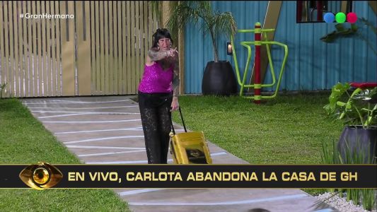 Adiós a Carlota, una eliminación obvia de la placa positiva de Gran Hermano Generación Dorada