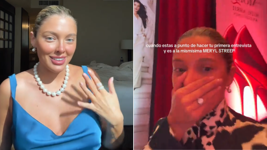 "Mentí": la arriesgada jugada de Sofía Gonet para entrevistar a Meryl Streep y Anne Hathaway en México
