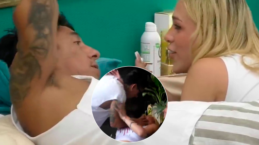 Por fin hubo beso entre Brian Sarmiento y Danelik... y comenzaron los planteos