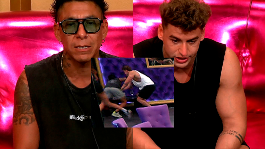 Así fue el supuesto "empujón" entre Manuel Ibero y Brian Sarmiento: cruce, insultos y la decisión de GH