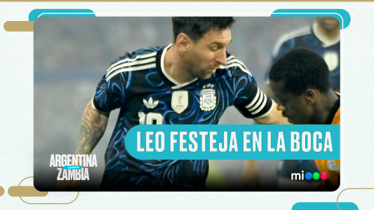 Golazo de Lionel Messi para el 2 a 0 - Argentina vs. Zambia