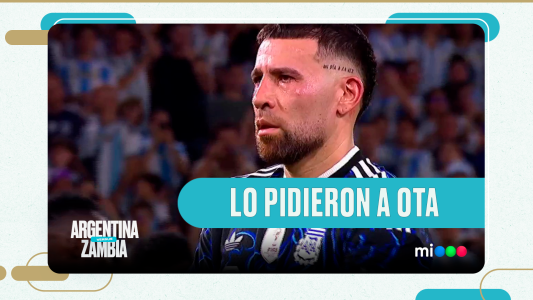Con un gol de penal, Nico Otamendi comenzó a despedirse - Argentina vs. Zambia