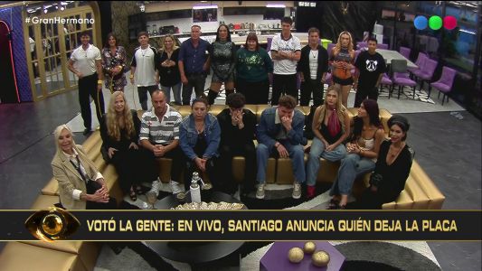 Bajaron 3 jugadores y comenzó la placa negativa de la semana 8 de Gran Hermano Generación Dorada