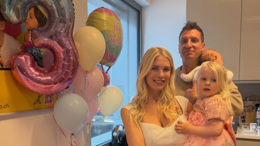 "Nuestra princesa": el tierno festejo de cumpleaños de Elle, la hija de Maxi López y Daniela Christiansson