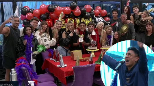 Entre música y emoción: Brian celebró su cumpleaños en la casa de Gran Hermano Generación Dorada