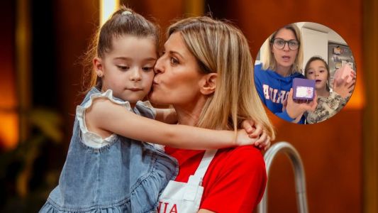 Eugenia Tobal y el tierno método para enseñarle a su hija a manejar sus ahorros: "No se puede comprar todo, todo el tiempo"