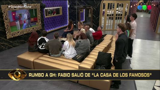 Expectativa en la casa: los jugadores vieron la salida de Fabio Agostini