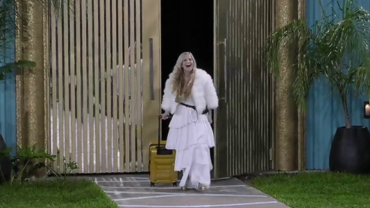 Así fue el ingreso de Grecia Colmenares a la casa de Gran Hermano Generación Dorada