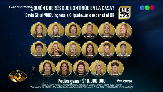 Todos a placa menos la líder en la semana 10 de Gran Hermano 2026