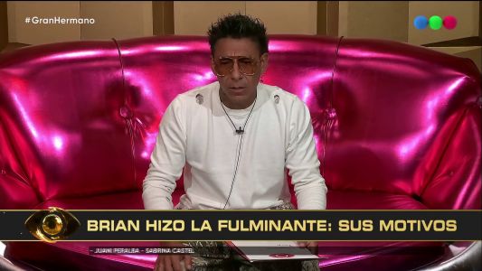 Brian Sarmiento "le habló al pueblo argentino" al hacerle la fulminante a Pincoya