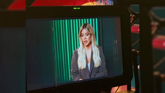 Wanda Nara y la "China Suárez" de la ficción, juntas: las imágenes del rodaje de la serie sobre el "Wandagate"