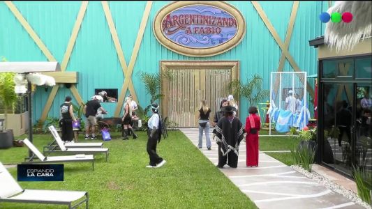 Asado, tango y mate: así fue “Argentinizando a Fabio” en Gran Hermano