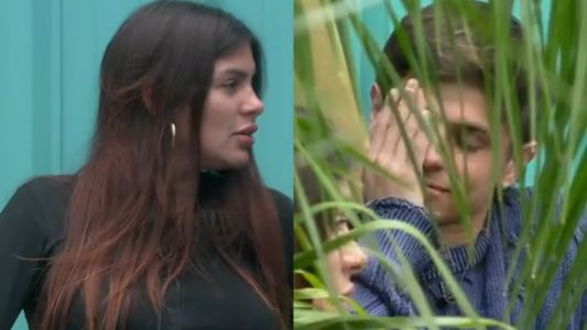 Luana le hizo una escena de celos a Zunino: "Sabes que la mina es una zorrita"