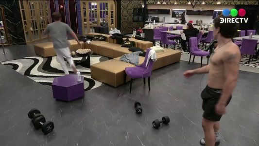 Andrea del Boca fue retirada de la casa de Gran Hermano tras una accidentada caída