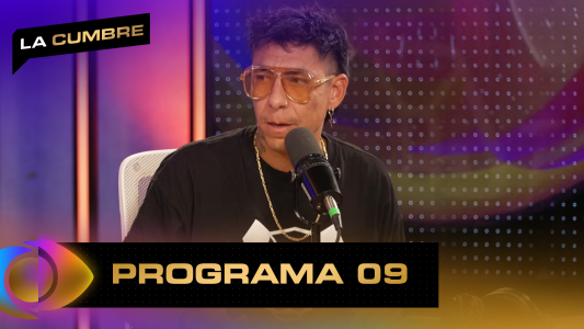 Brian Sarmiento en "La Cumbre" con Santiago del Moro