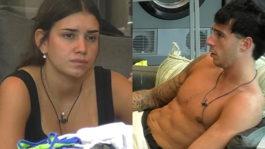 Lola cuestionó a Naza por su buena onda con otros grupos y él se justificó: "Me estás subestimando"