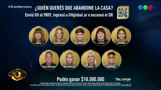 La casa de Gran Hermano espera un versus importante con la placa de la semana 9
