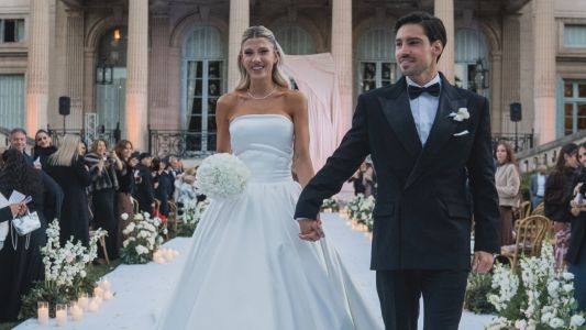 El soñado casamiento de Cande Ruggeri y Nicolás Maccari: del altar con su hija Vita al emotivo gesto de Oscar Ruggeri