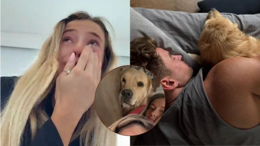 El desgarrador llanto de Zoe Bogach tras la muerte de Ámbar, la perrita de Manuel Iberó: "Me duele mucho"