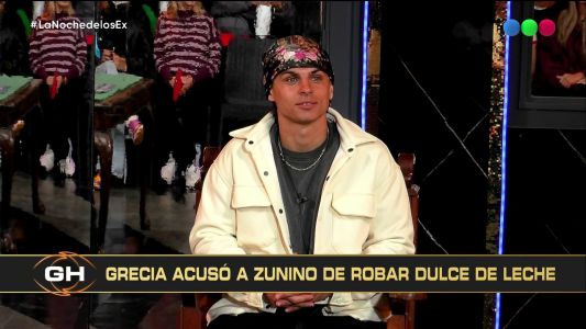 Grecia Colmenares llevó a Franco Zunino "a la Justicia" por el robo de dulce de leche