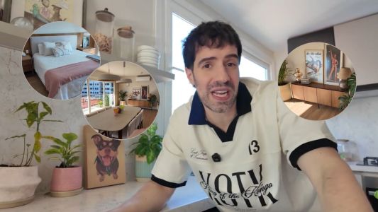 Cinco baños y dos comedores: así es el espectacular nuevo departamento de Martín Cirio en Belgrano