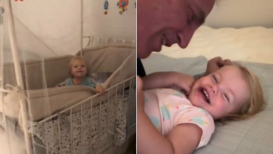 "Las mejores mañanas": así es el tierno despertar de Milenka, la hija menor de Marley