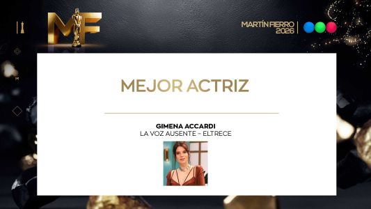 Mejor actriz