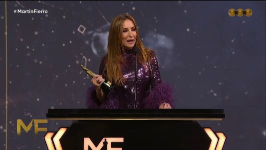 La dolorosa confesión de Analía Franchín tras ganar su primer Martín Fierro