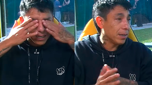 Brian Sarmiento rompió en llanto al hablar de sus hijas