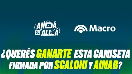 Concurso Andá pa' allá y Banco Macro