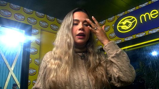 Cinzia pisó el acelerador en sus primeras nuevas horas en Gran Hermano Generación Dorada