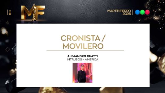 Mejor cronista/movilero