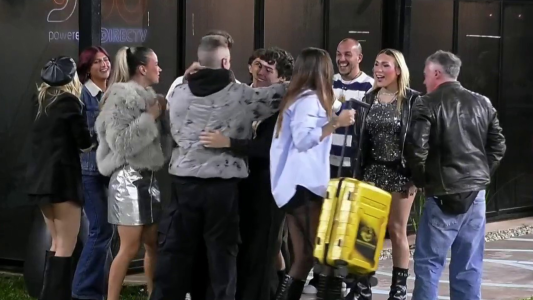 Santiago del Moro ingresó por primera vez a la casa de Gran Hermano Generación Dorada