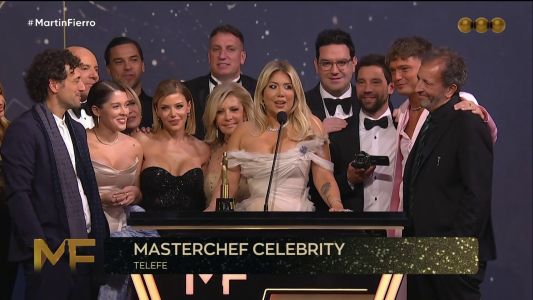 Masterchef Celebrity ganó el Martín Fierro a Reality: el emotivo discurso de Wanda Nara