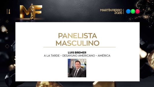Mejor panelista masculino