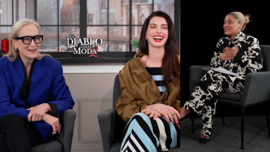 Meryl Streep y Anne Hathaway se confesaron sobre moda con La Reini en Por el Mundo