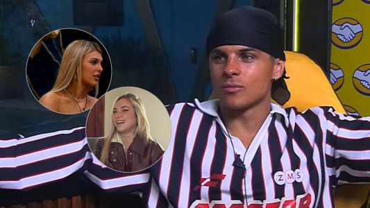 La encrucijada sentimental de Franco Zunino en Gran Hermano: la espera de su "novia" fuera de la casa y la conexión con Nenu López