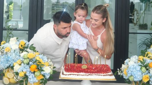 La íntima celebración del Kun Agüero: cómo fue el cumpleaños temático que le preparó Sofía Calzetti