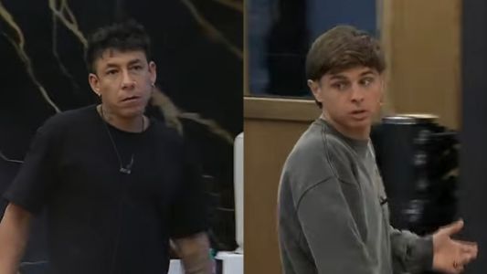 Casi se van a las manos: Zunino invitó a pelear a Brian y él no se achicó