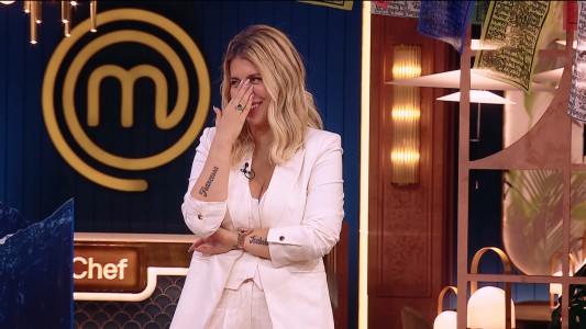 Un nuevo blooper de Wanda Nara al aire antes de fin de año