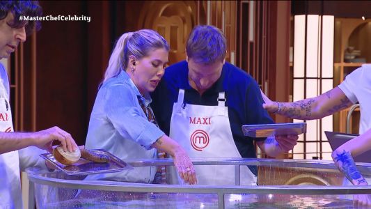 Chicanas y apuesta en vivo: Wanda Nara y Maxi López protagonizaron un picante cruce en Masterchef Celebrity