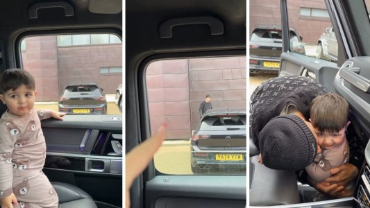 "¿Dónde está papi?": el adorable video de Benja, el hijo de Enzo Fernández, que se volvió viral