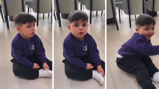 ¿Qué le pasó? El tierno momento de Benja Fernández que Valu Cervantes grabó para sus seguidores