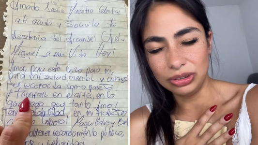 “Tengo la piel de gallina”: Daniela Celis reveló el decreto que escribió antes de su cambio de vida